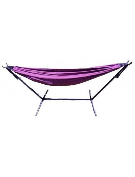 Premium Brazilian Style Double Hammock with Universal Stand