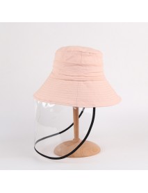 Anti-fog Brim Hat Saliva Protection Fisherman Hat