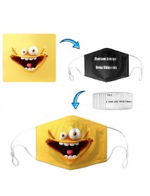 7-piece Gasket Set Daisy PM2.5 Masks Dollar Pattern Dust Mask