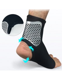1 Piece Mens Sports Ankle Support for Outdoor Basketball Football Neoprene Breathable Ankle Brace Socks