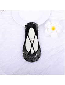 Cute Non Slip Low-Cut Ankle Socks Hollow Out Breathable Boat Socks For Women