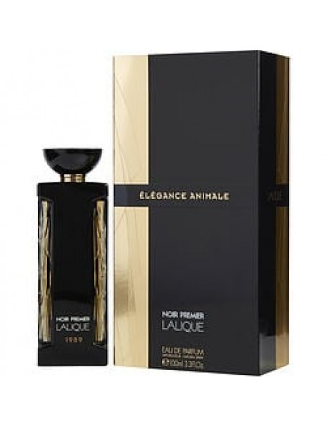 LALIQUE NOIR PREMIER ELEGANCE ANIMALE 1989 by Lalique
