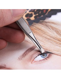 Stainless Steel Eyebrows Tweezers Hair Removal Clip