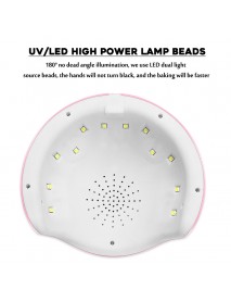 36W 12LED LED UV Nail Lamp Light Gel Polish Dryer Salon Curing Manicure Curing Machine
