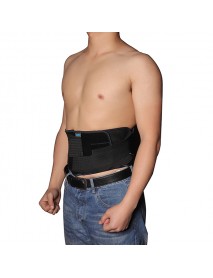 Men Women Breathable Fitness Belt Weight Lifting Dumbbells Warm Lumbar Steel Plate Waist Belt Support