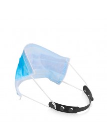 Face Mask Extension Belt 3 Slots Adjustable Plastic Ear Protection Mask Hanging Hook Buckle
