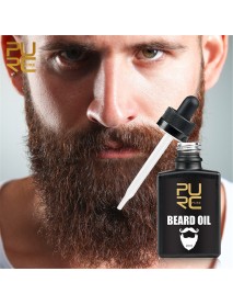 20ml PURC Beard Oil Promotes Growth Thicker & Fuller Facial Hair Premium Natural Hair Growth Essence