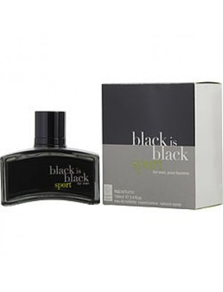 BLACK IS BLACK SPORT  by Nuparfums