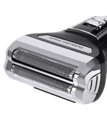 3W Double Head Reciprocating Hair Clipper Rechargeable Electric Men's Beard Shaver Razor