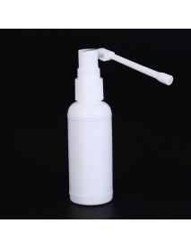 1pcs 10/15/20/30/50ml Empty Nasal Spray Bottle White Bottle Travel Tools Plastic Perfume Makeup Atomizer Spray Bottle