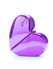 25ml Heart Shaped Glass Perfume Bottles with Spray Refillable Empty Perfume Atomizer and Classic Style