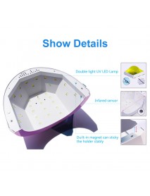 30 Lamp Beads Polished Electroplating Smart Induction LED Nail Dryer UV Lamp