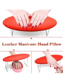 Detachable Nail Hand Pillow Pad Nail Arm Rest Microfiber Leather Waterproof Nail Art Accessories Nail Technician Use Hand Pillow