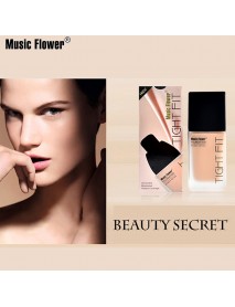 Genuine Music Flower 6 Colors Light Foundation BB Cream Long-lasting Moisturizer Refreshing Cheek Concealer Silky Waterproof Make up Base