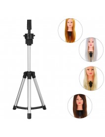 Adjustable Tripod Stand Salon Mannequin Head Wig Stand Hairdressing