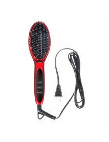 Beard Hair Straightener Brush Comb Multi-functional Quick Heated Hair Comb Beard Straightener Brush Curling Tool