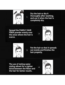 Pansly Hair Building Fibers Keratin Hair Powder Thinning Hair Loss Concealer