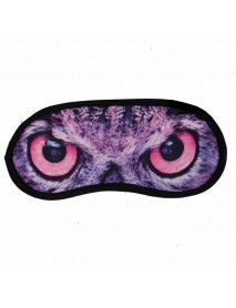 Cat Animal Eye Printed Sleep Masks Eye-shade Travel Aid Sleeping Blindfold Rest Mask