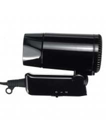 12V Electric Car Hair Dryer 2 Gears Mini Foldable Low Noise Hairdressing Blower