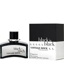 BLACK IS BLACK VINTAGE ROCK by Nuparfums