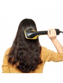 2 IN 1 Multi-functional Hair Dryer & Hair Straightener Styles Electric Hair Comb Negative Ion Care