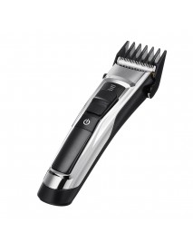 LCD Digital Men Rechargeable Cordless Electric Hair Clipper Cutter Haircut Trimmer +Comb