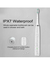 Bakeey Electric Toothbrush 5 Optional Modes Waterproof Whitening Prevent Tooth Decay Usb Rechargeable Teethbrush