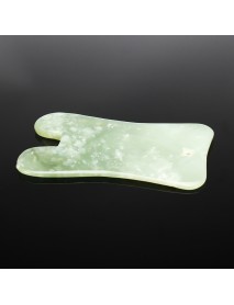 1pc Natural Jade Stone Guasha Manual Massager Board Health Beauty Gua Sha Facial Tool