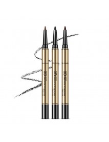 3 In 1 Eyebrow Pencil Waterproof Eyebrow Pen Long-Lasting Eyebrow Cream 3D Eyebrow Makeup