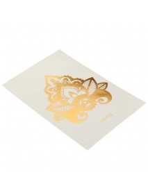 1Pcs Non Toxic Safe Sheet Hair Temporary Tattoo Stickers  Easy To Apply Transfer And Remove