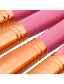 10pcs Pink Purple Soft Makeup Brushes Set Kit Eye Shadow Lips Shaping Blending Foundation Powder