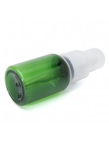 10pcs Empty Green Plastic Refillable Bottles Dropper Essence Essential Oil Liquid Container 35ml