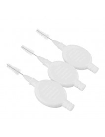 Dupont Silk Bristle Rotating Interdental Between Teeth Floss Brush Head Replacement Dental Care