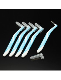 L Forms Interdental Brush Dental Orthodontic Between Teeth Floss Toothpick 0.7mm 0.8mm 1.0mm