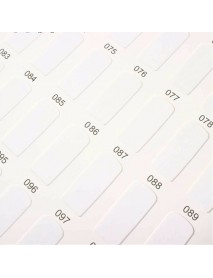 Nail Art UV Gel Tips Display Card Chart Book Hundreds Salon Studio Polish Colors Holder Set