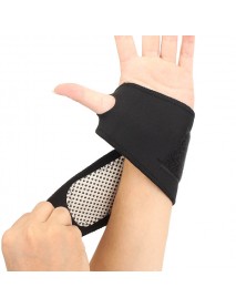 Tourmaline Self Heating Magnetic Wrist Support Brace Strap Wristband Pain Relief