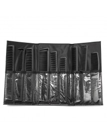 Carbon Fiber Hairdressing Anti Static Heat Resistant Hair Comb Set