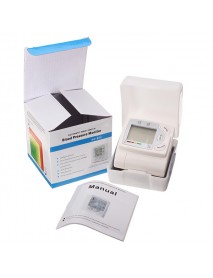HQ-806 Digital Wrist Blood Pressure Monitor Meter Sphygmomanometer