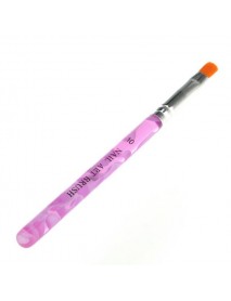 7 UV Gel Acrylic Nail Art Tips Builder Brush Pen Design