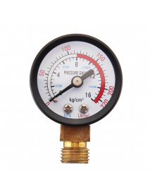 DN20 3/4 Adjustable Brass Water Pressure Regulator Reducer with Gauge Meter