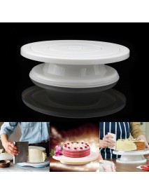 Cake Turntable Rotating Anti-skid Round Cake Decorating Stand Rotary Plate Kitchen DIY Baking Tool Baking Mold