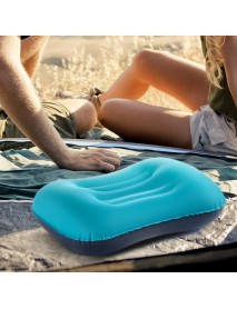 KCASA KC-XZ01 Portable Air Inflatable Travel Pillow Camping Office Rest Head Neck Massage Cushion