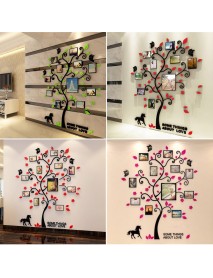 Removable Family Photo Frame Tree Sticker Living Room Wall Decals DIY Wall Decor
