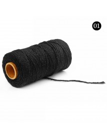 2mmx100m Multi-color Cotton Twist Rope DIY Materials Macrame Rustic Rope Hand Craft Rope Brush