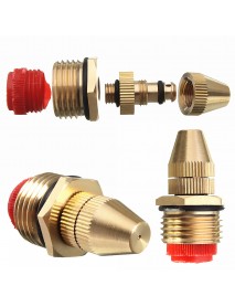 1/2 Inch Brass Adjustable Sprinkler Garden Lawn Atomizing Water Sprayer Nozzles