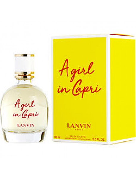 A GIRL IN CAPRI by Lanvin