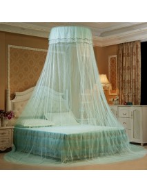 Solid Mosquito Net Bed Queen Size Home Dome Foldable Bed Canopy Elegant Princess
