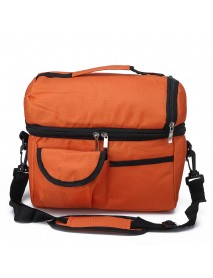 8L Insulated Lunch Box Tote Men Women Travel Hot Cold Food Cooler Thermal Bag