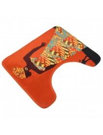 3 Piece Set Bathroom Carpet Toilet Mat And Seat Cover Toiletseat Nemo Bath Rug Non Slip