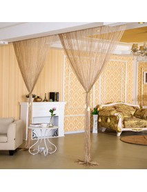 String Door Curtains Bead Window Panel Room Divider Crystal Tassel Fringe Beaded